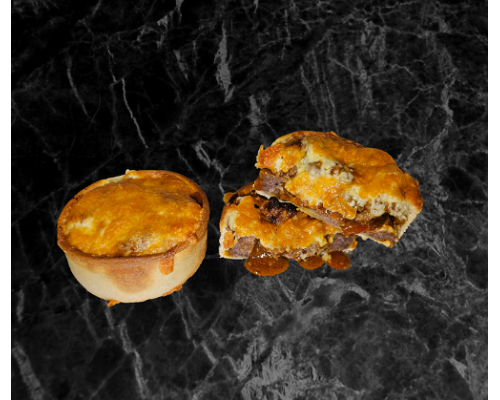 The chilli cheese burger pie 2 pack